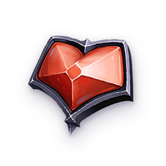 Heart game symbol